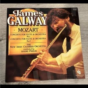 James Galway Mozart Vinyl Record